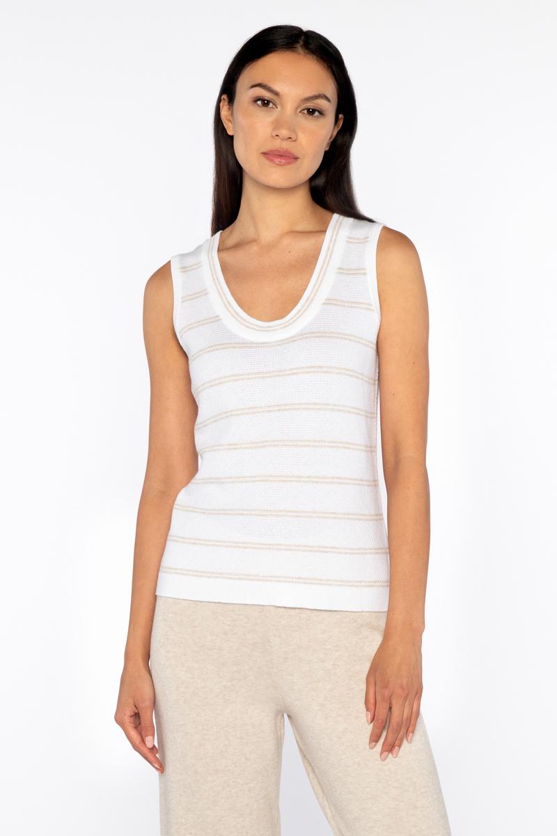 Barbara Katz Kinross Collection Textured Tank
