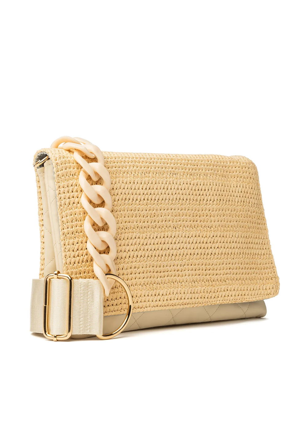 BK Lexi Drift Quilted Vegan Leather Crossbody Bag available at Barbara Katz