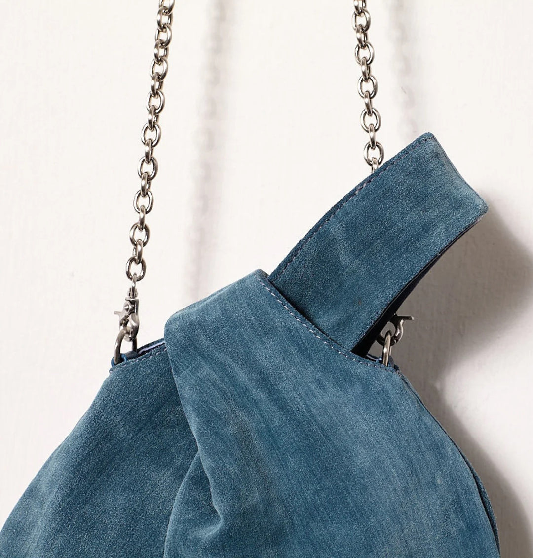 Daniella Lehavi Luna Crossbody Bag in Vintage Denim available at Barbara Katz