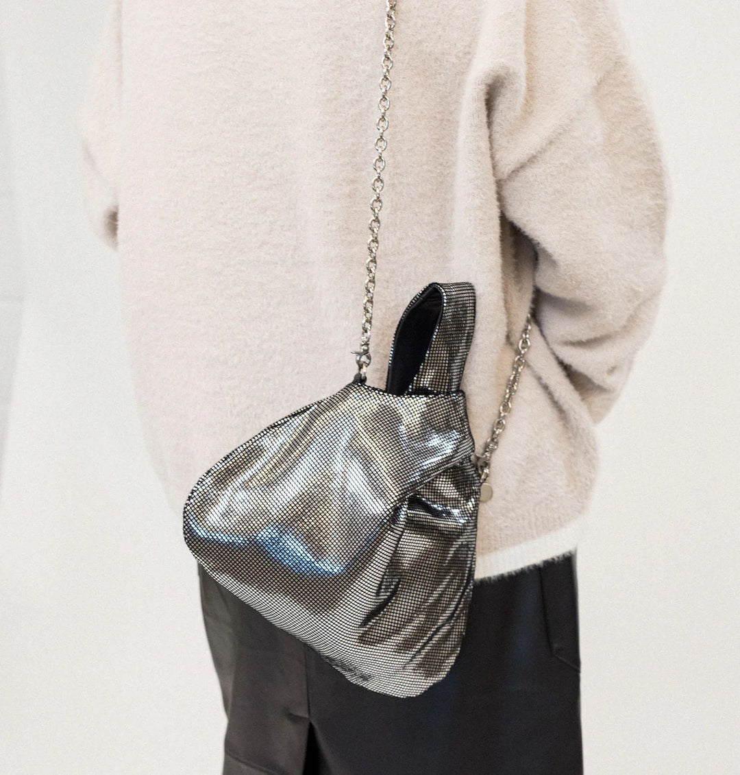 Daniella Lehavi Luna Crossbody Bag in Disco available at Barbara Katz