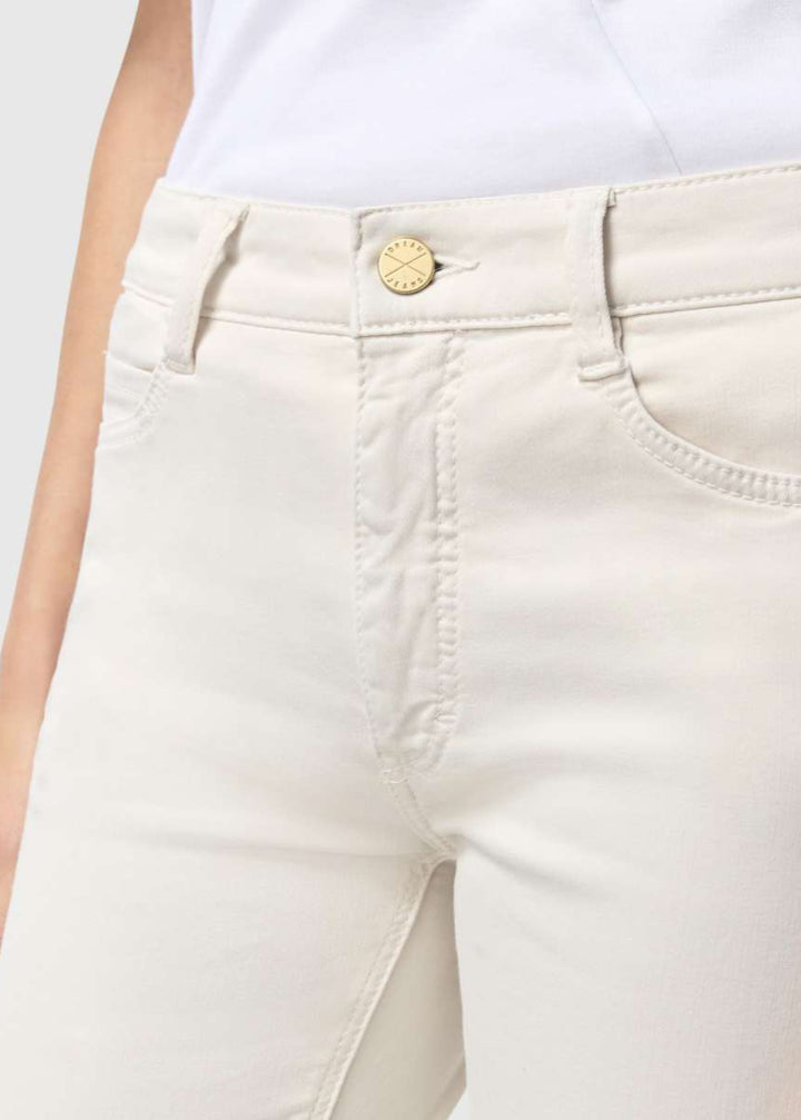 MAC Denim Dream Jean 32" in Antique White available at Barbara Katz