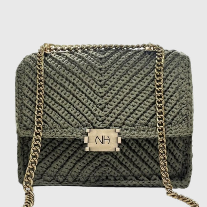 Noam Hazan Milan Bag in Olive available at Barbara Katz