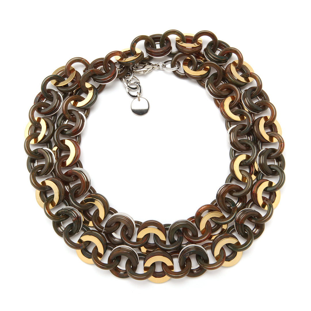 Pono Sea Chain Necklace Copper available at Barbara Katz