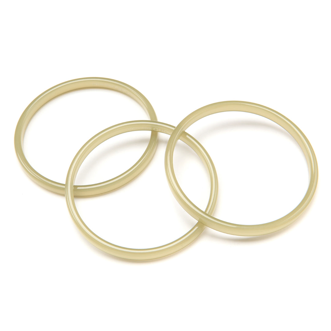 Pono Twiggy Bangle Set of 3 Olive Oil