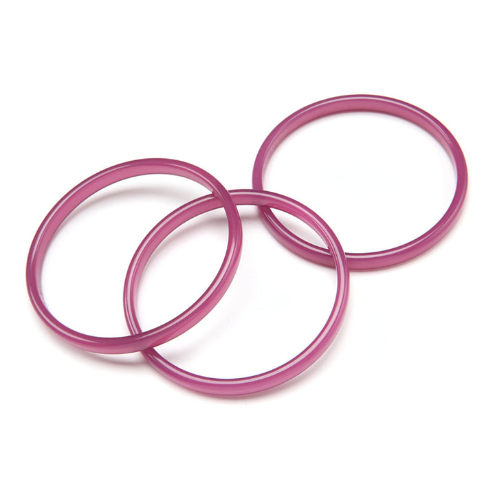 Pono Twiggy Bangle Set of 3 Plum