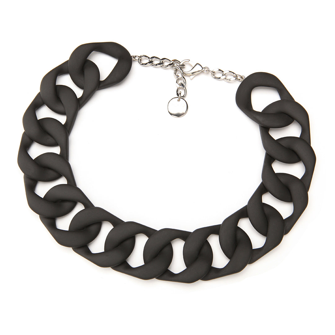 Pono Maria Barile Necklace Matte Black