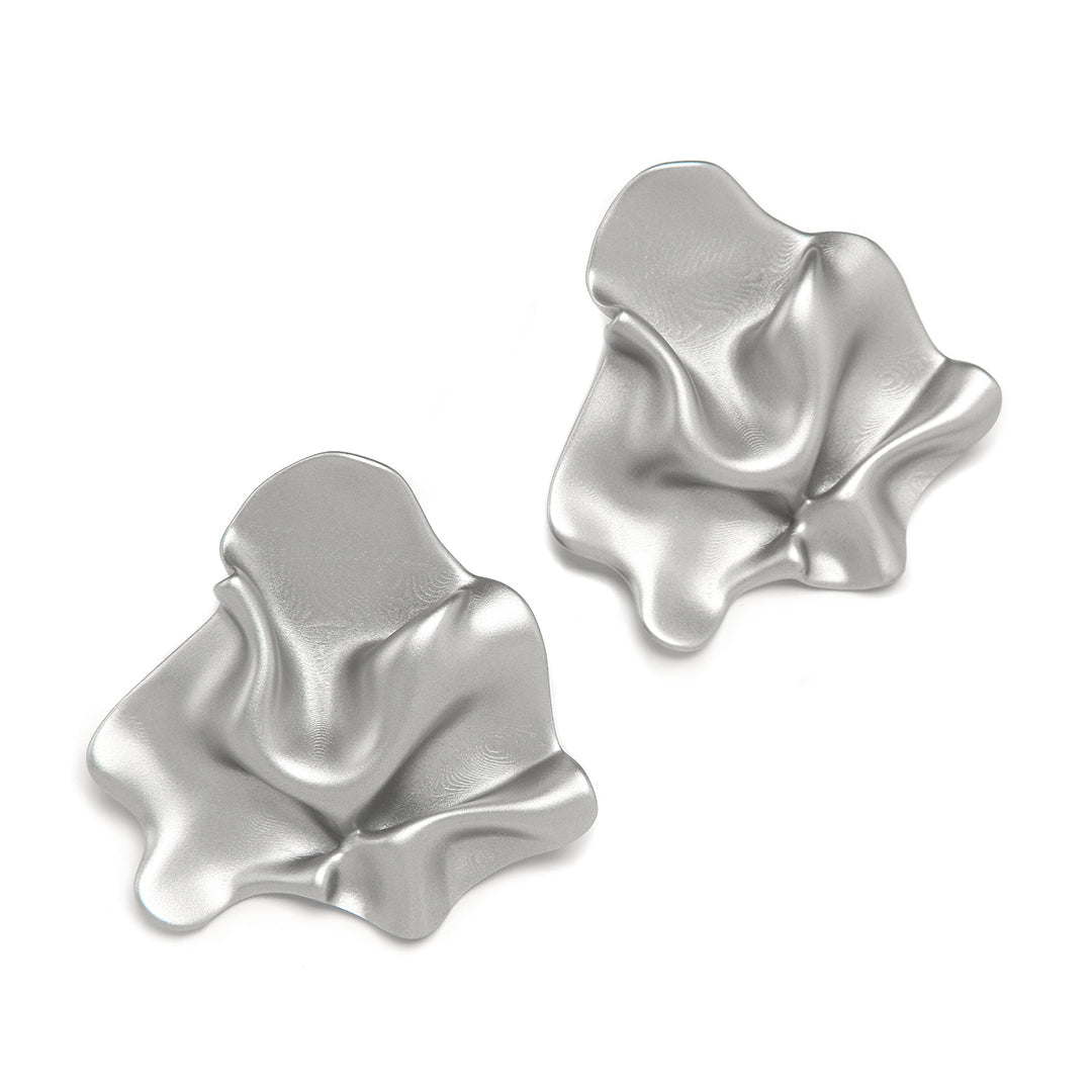 Pono Azalea Clip Earring Silver