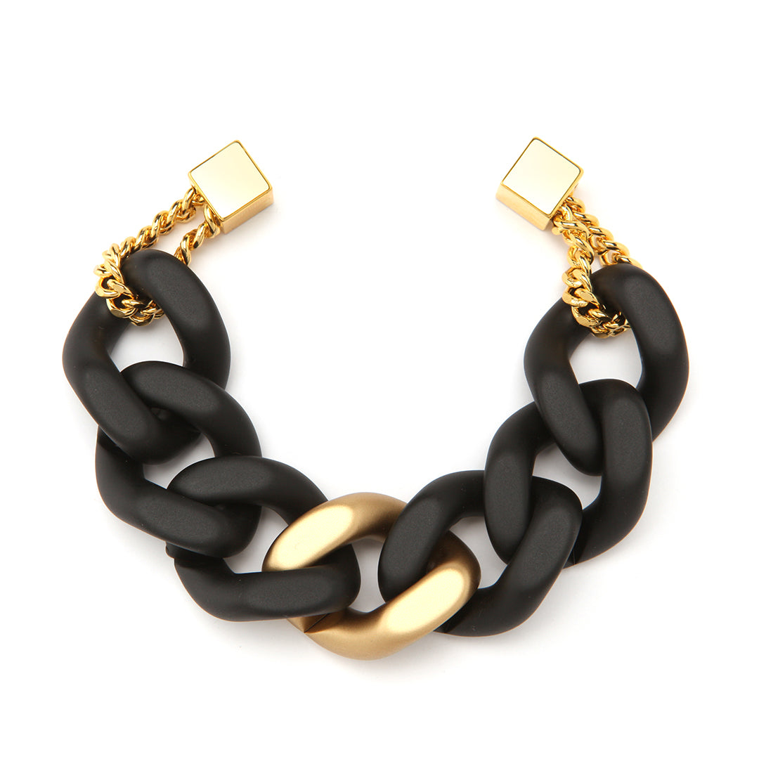 Pono Colette Noire Bracelet Matte Black available at Barbara Katz