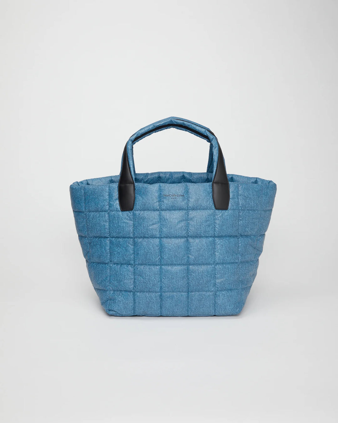 Vee Collective Porter Medium Tote Bag in Denim available at Barbara Katz