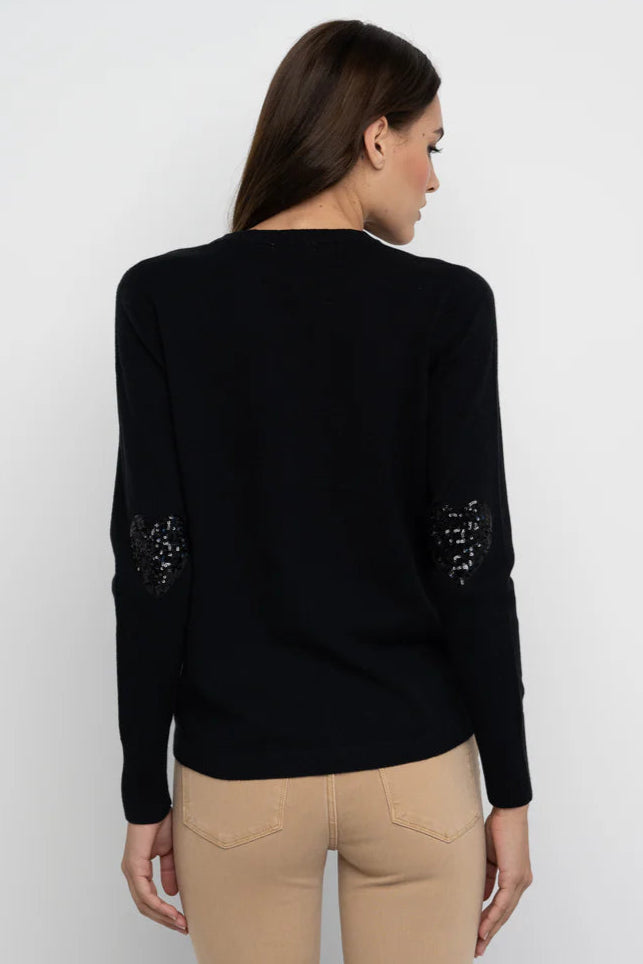 Lisa Todd Newfound Love Sweater in Black available at Barbara Katz