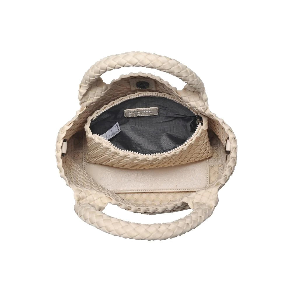 SOL AND SELENE Sky's Small Bag - Cream