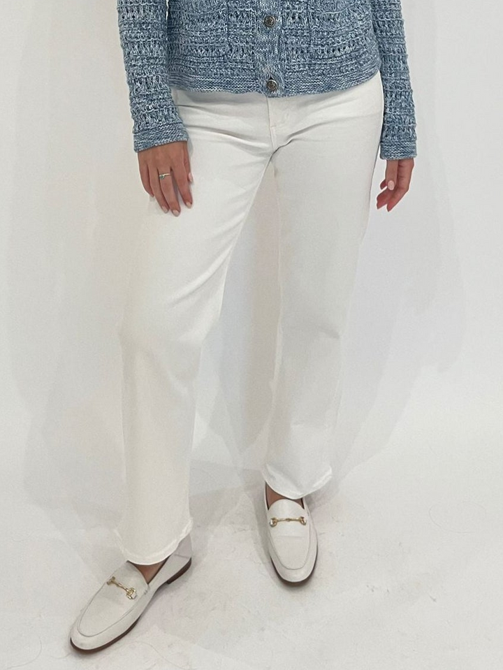 Palma Straight Jeans - Soft White