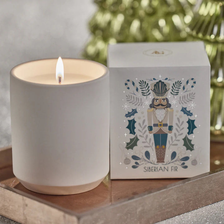 Zodax Nutcracker Candle - Siberian Fir available at Barbara Katz