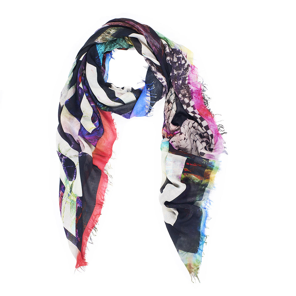 Suzi Roher Make Art Not War Scarf