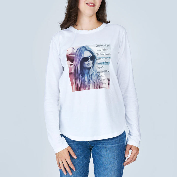 Suzi Roher The Catherine Long Sleeve Tee - Brigitte Bardot