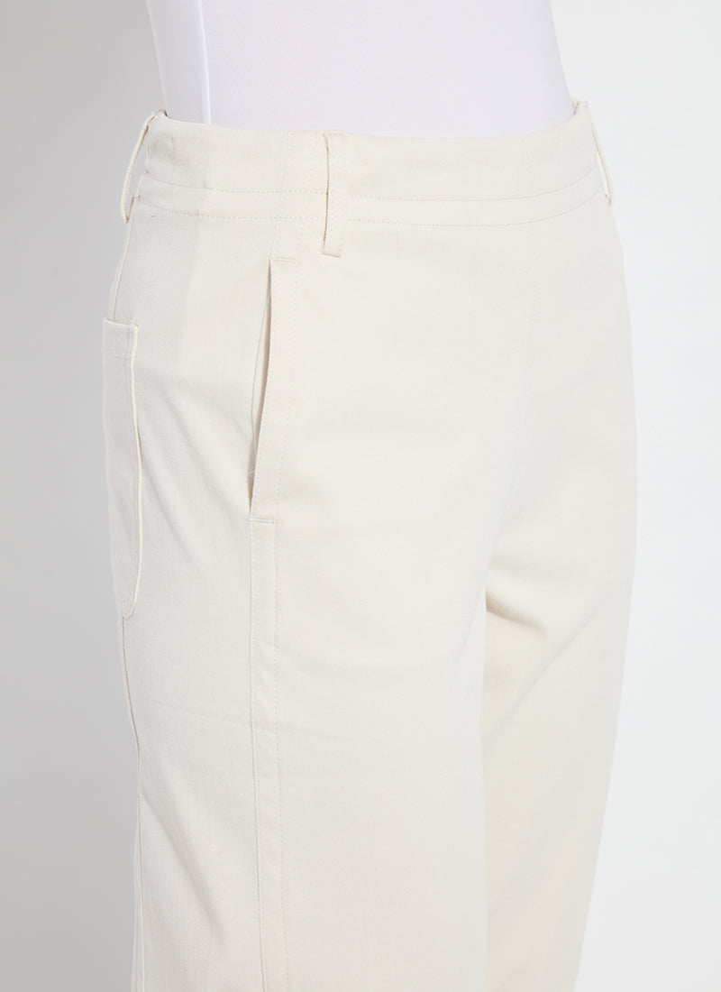 Lysse Anelise Barrel Trouser in Oat available at Barbara Katz