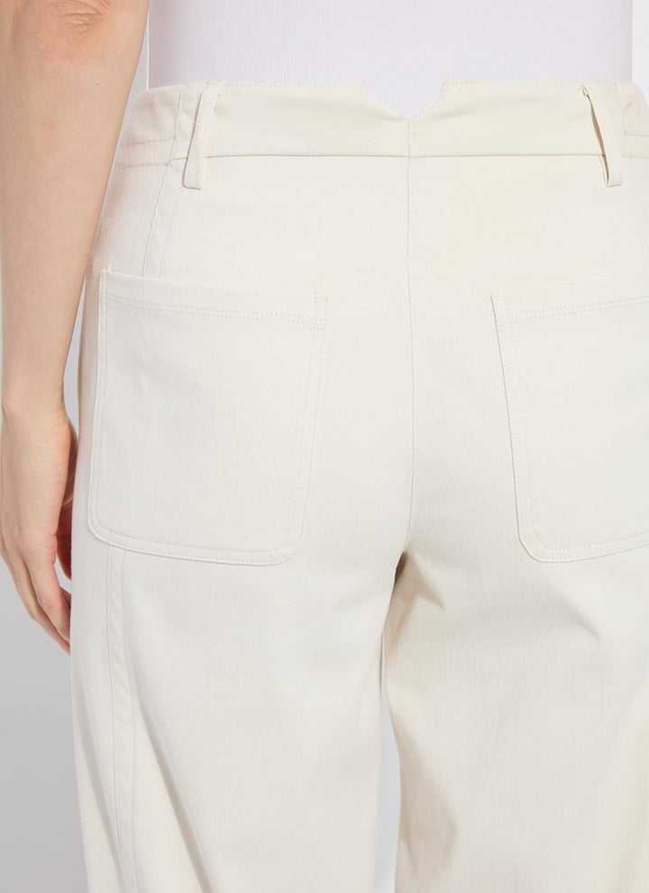 Lysse Anelise Barrel Trouser in Oat available at Barbara Katz