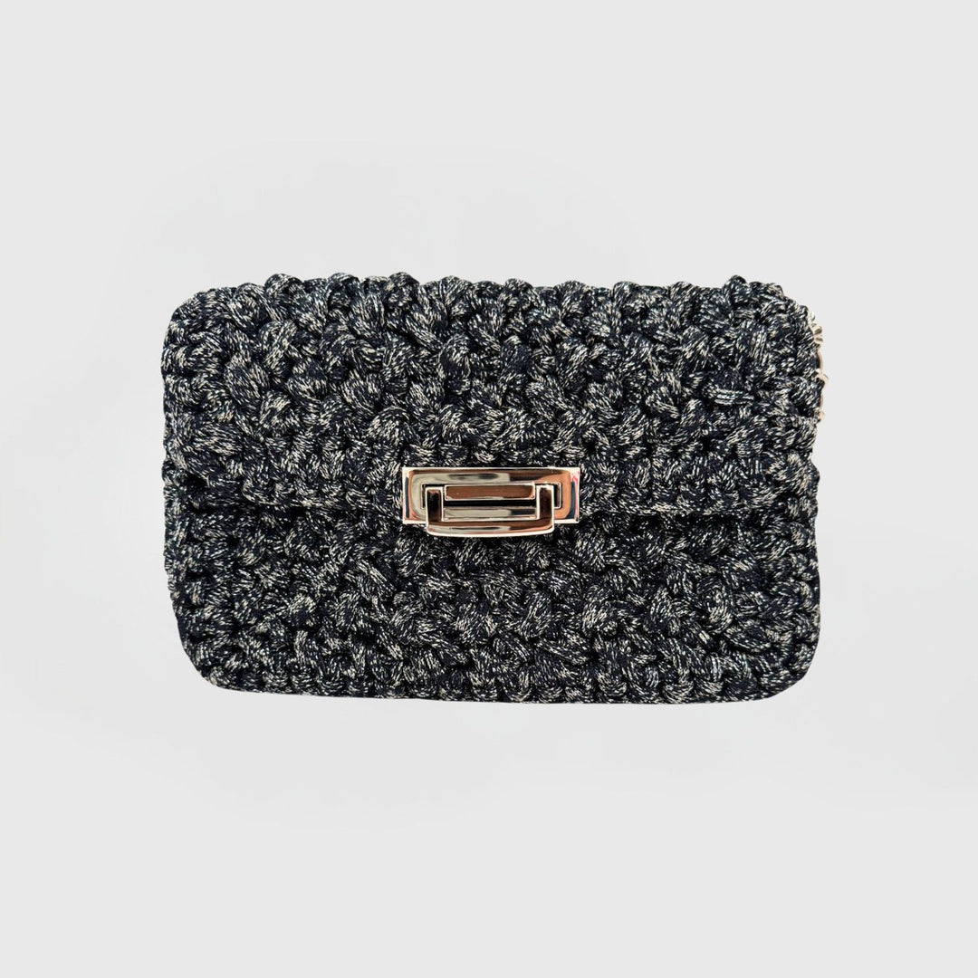 Lorenza Gandaglia Bagatelle Small in Denim available at Barbara Katz