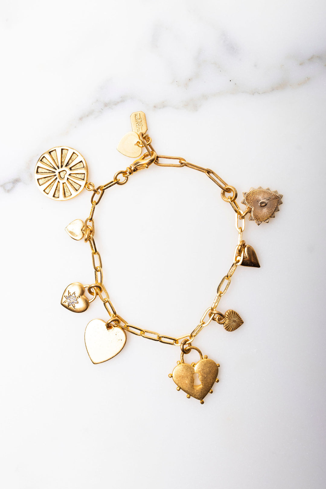 Elizabeth Cole Jewelry Chandra Bracelet - Gold available at Barbara Katz