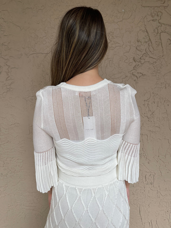 Maria Pavan Pia Corset Blouse - Off White