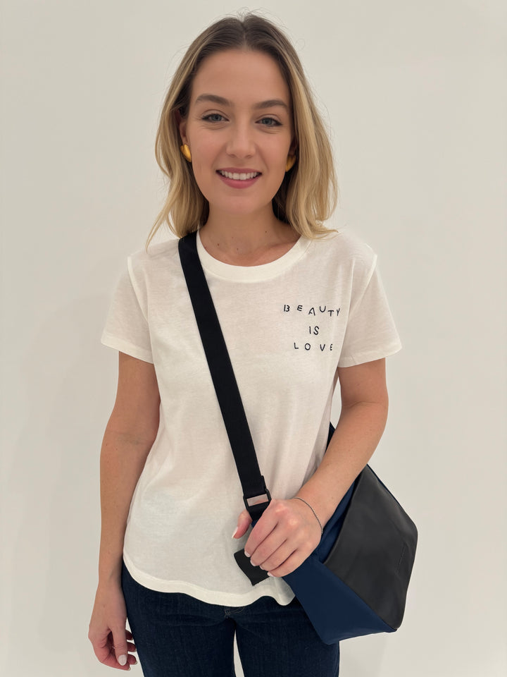 Kerri Rosenthal Suke Beauty Is Love T-Shirt in White