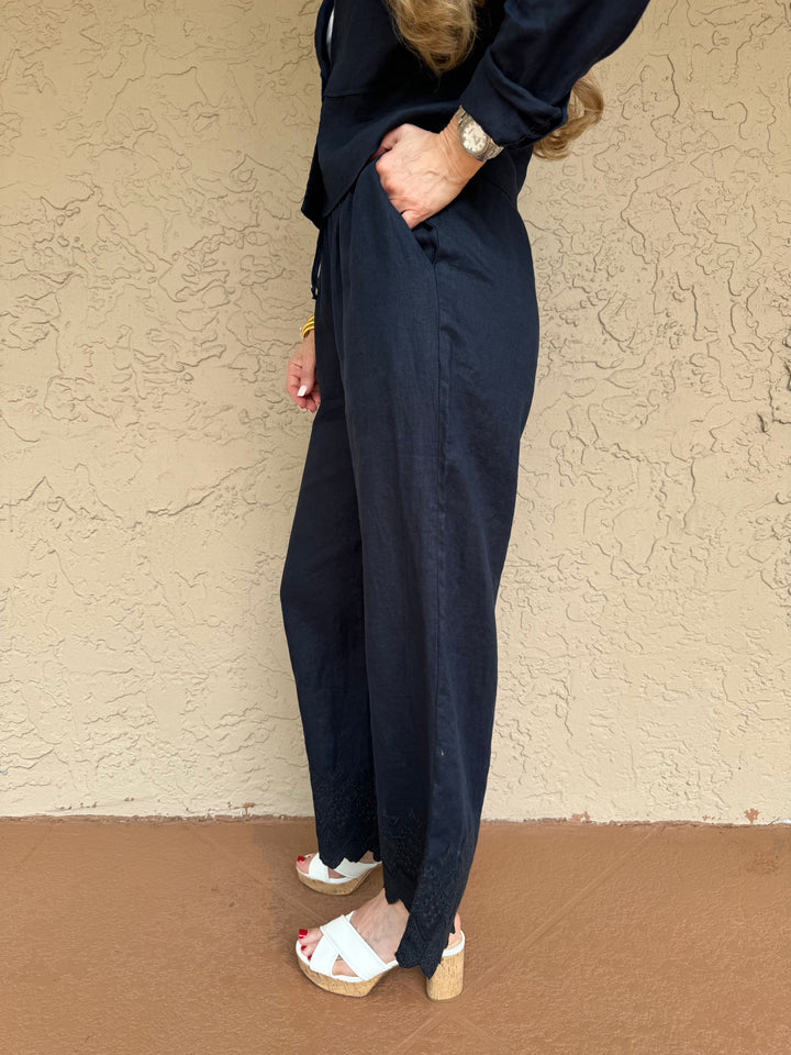 Sundays Ines Pants - Navy