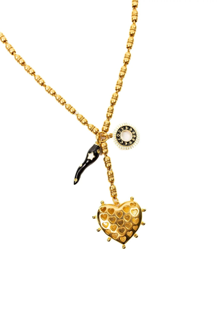 Elizabeth Cole Jewelry Keira Necklace - Gold available at Barbara Katz