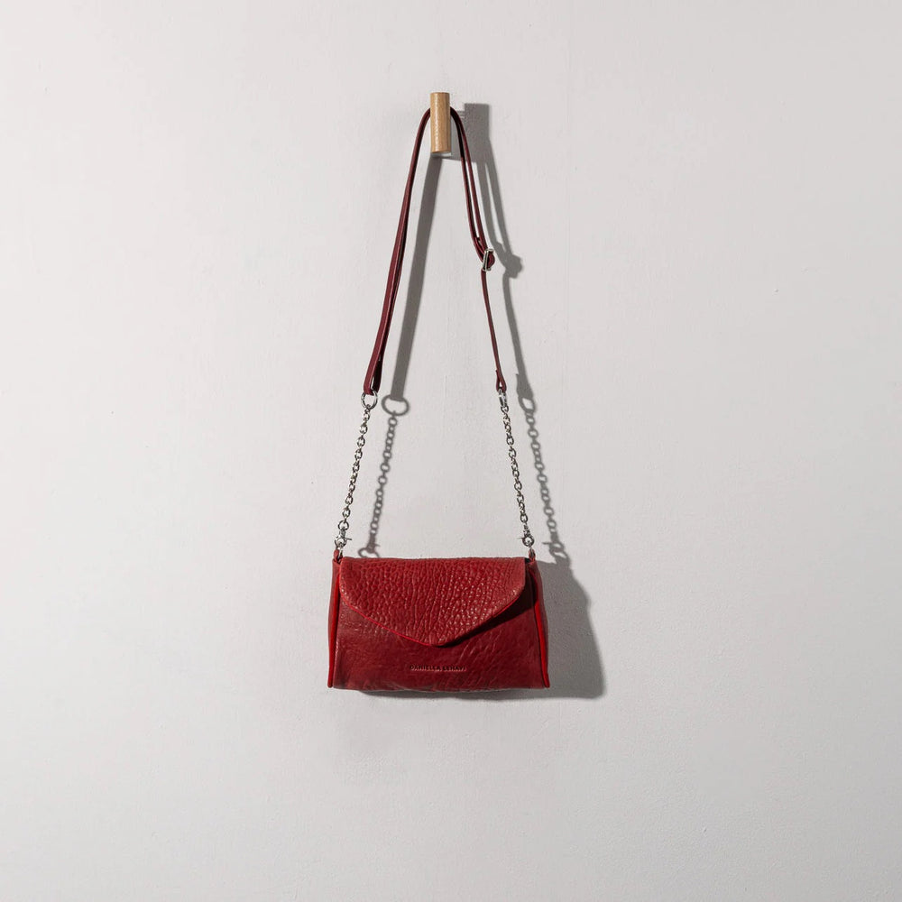 Daniella Lehavi Kensington Envelope Clutch in Red available at Barbara Katz