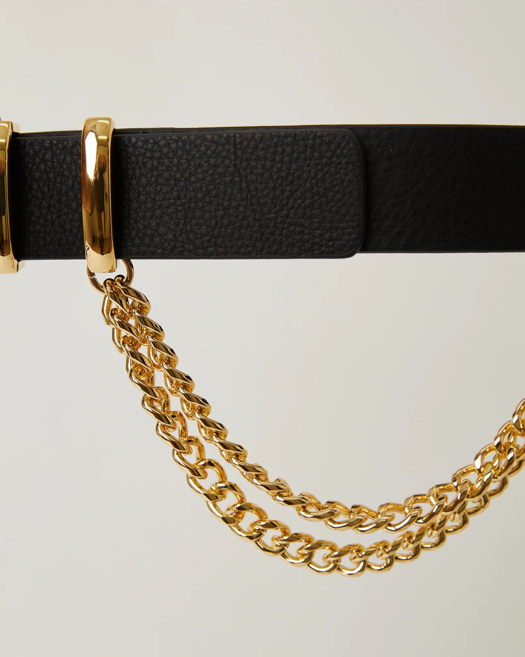 B-Low The Belt Phoenix Leather Belt in Black Gold available at Barbara Katz