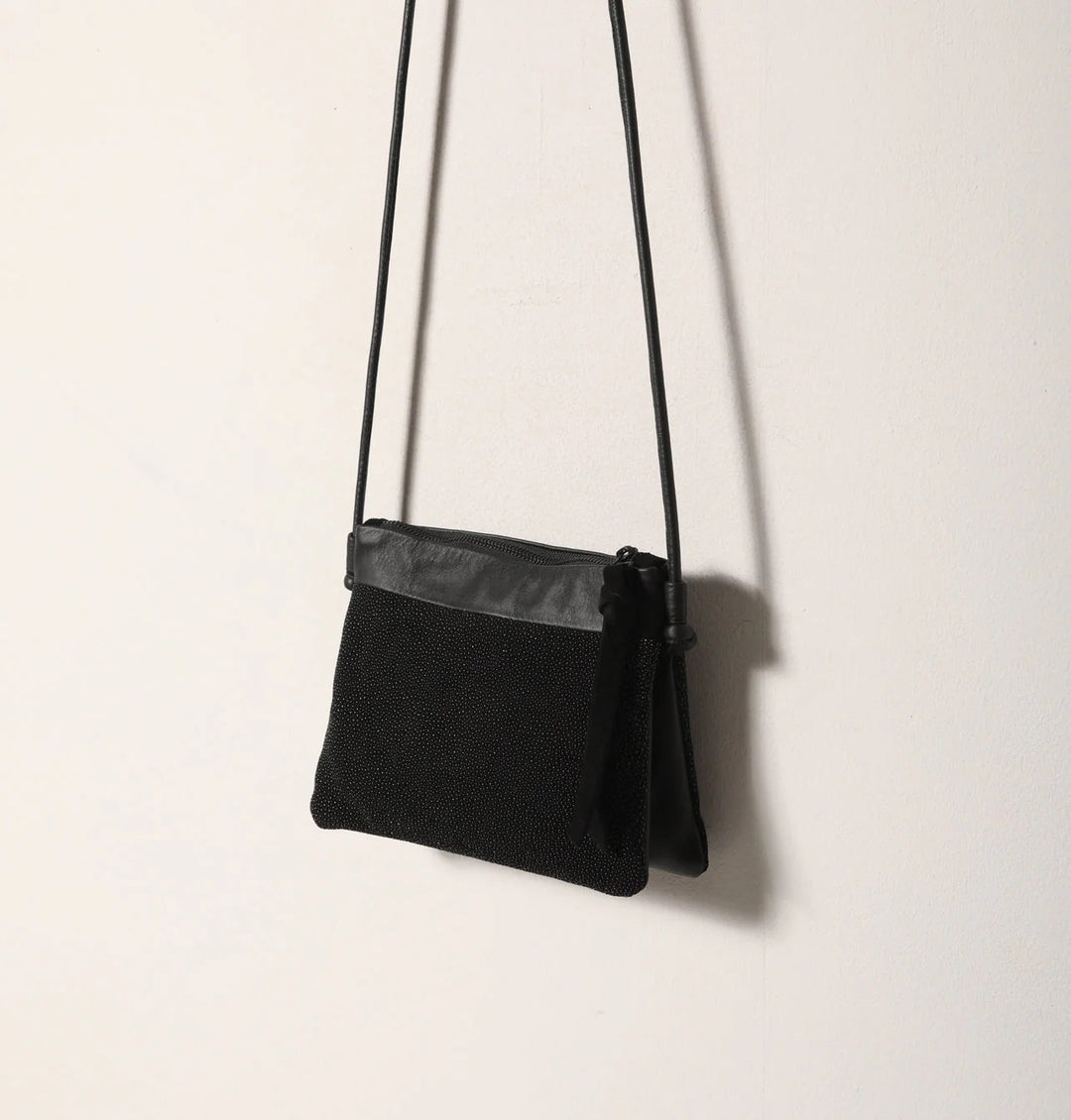 Daniella Lehavi Pitanga Mini Bag in Dazzle Black available at Barbara Katz