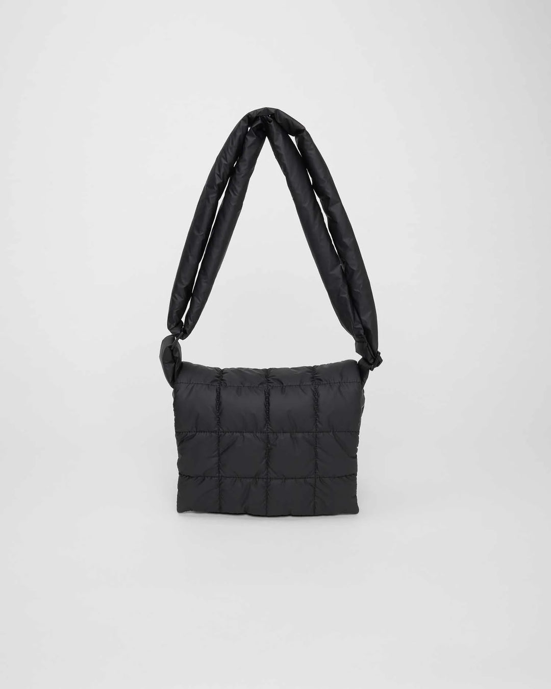 Vee Collective Porter Messenger Bag in Matt Black available at Barbara Katz