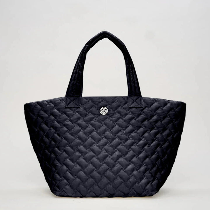 Ameliora Ready Set Go Quilted Tote Bag in Ink available at Barbara Katz