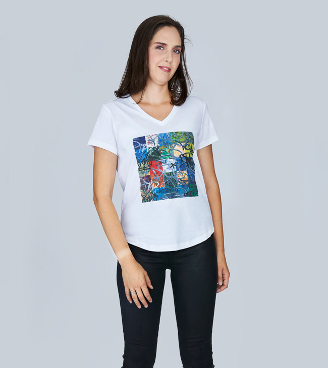 Suzi Roher The Viv T-Shirt - A Welter of Emotion