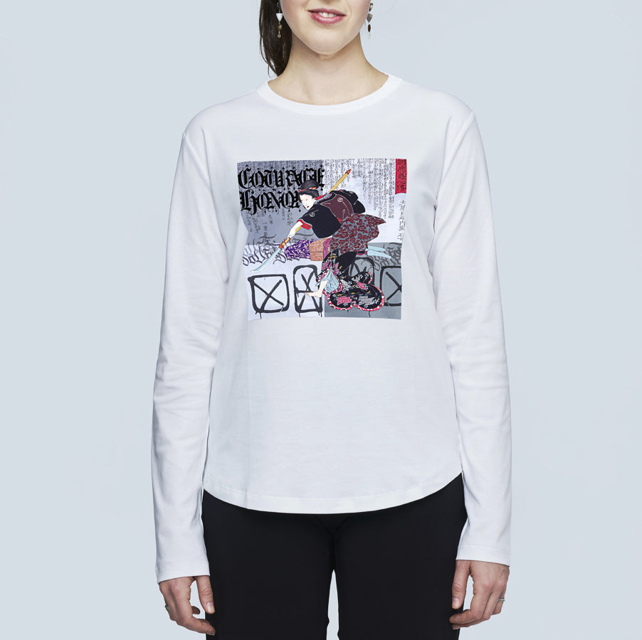 Suzi Roher The Catherine Long Sleeve Tee - Story of Onna