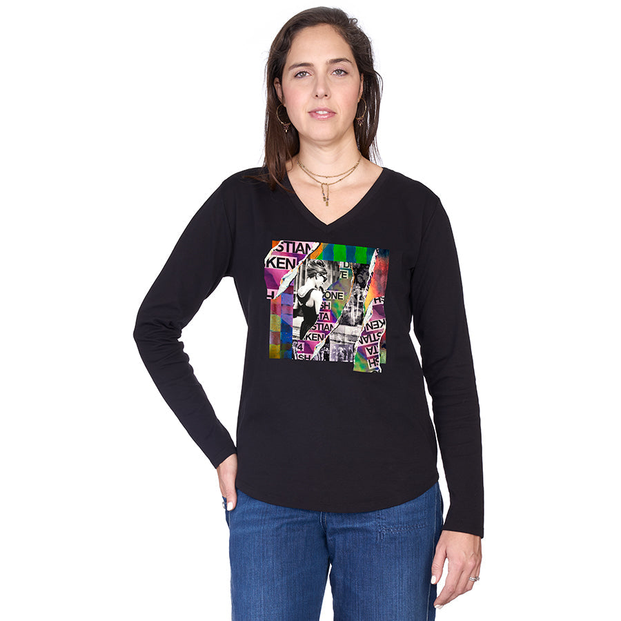 Suzi Roher The Victoria Long Sleeve Tee - Breakfast at Tiffany's