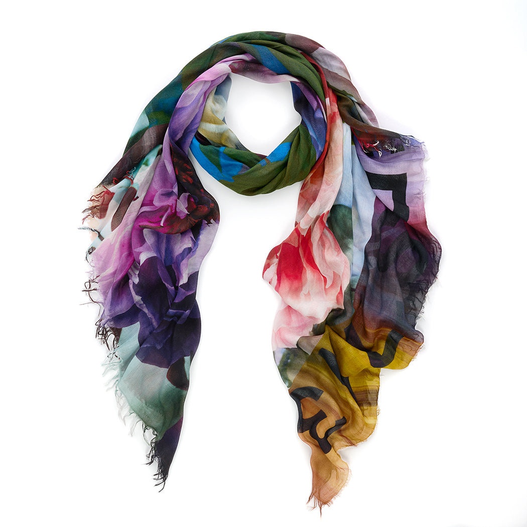 Suzi Roher Flowers 713 Scarf