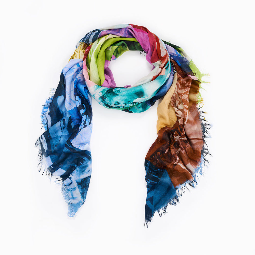 Suzi Roher Lily Life Is A Beach Scarf