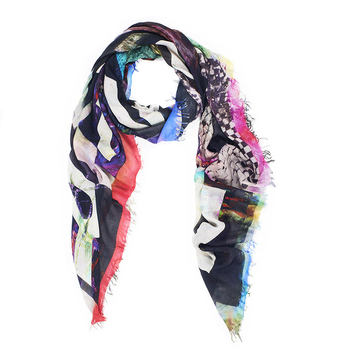 Suzi Roher Kim Make Art Not War Scarf