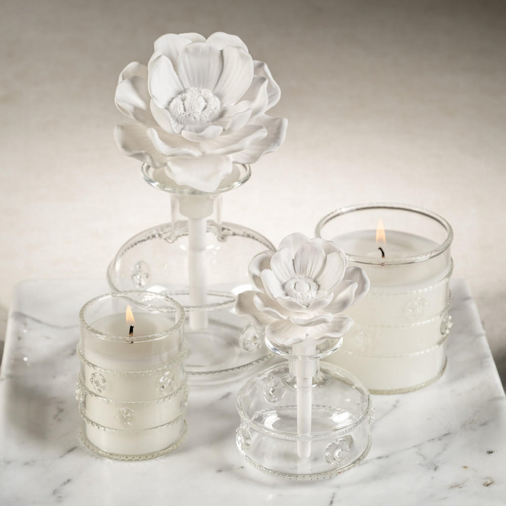 Zodax Grand Casablanca Porcelain Diffuser - Water Lotus available at Barbara Katz