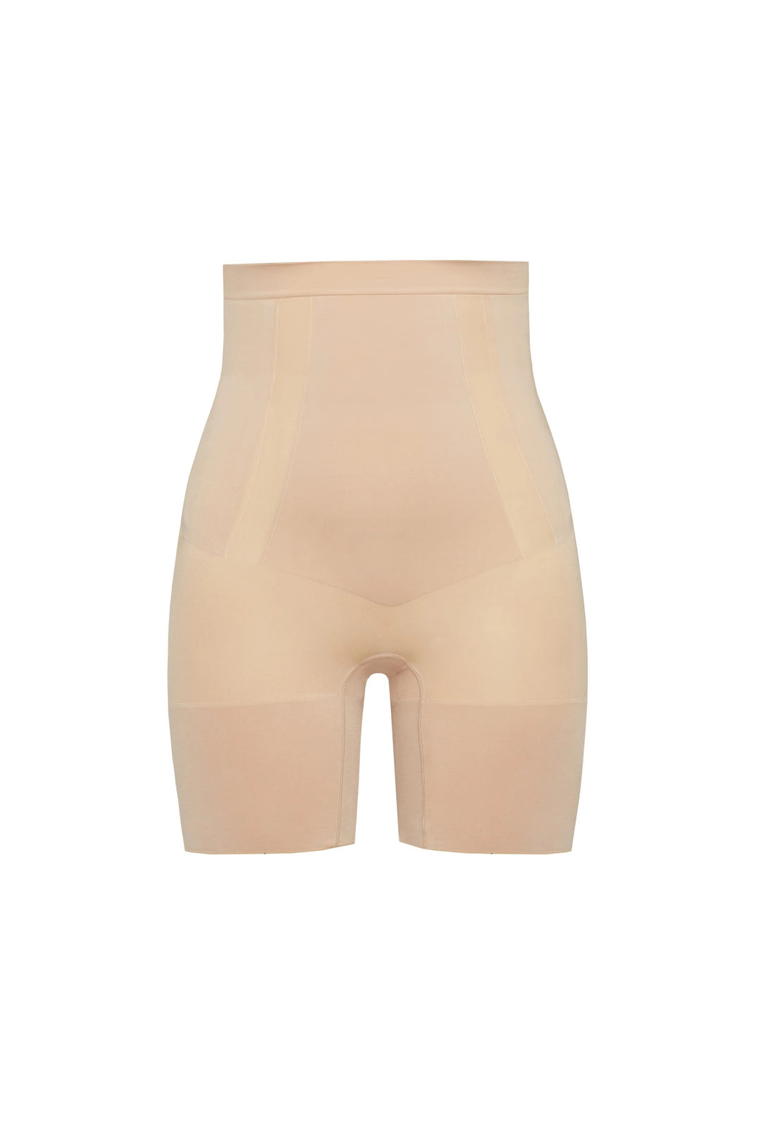 Spanx OnCore Open-Bust Mid-Thigh Bodysuit Soft Nude