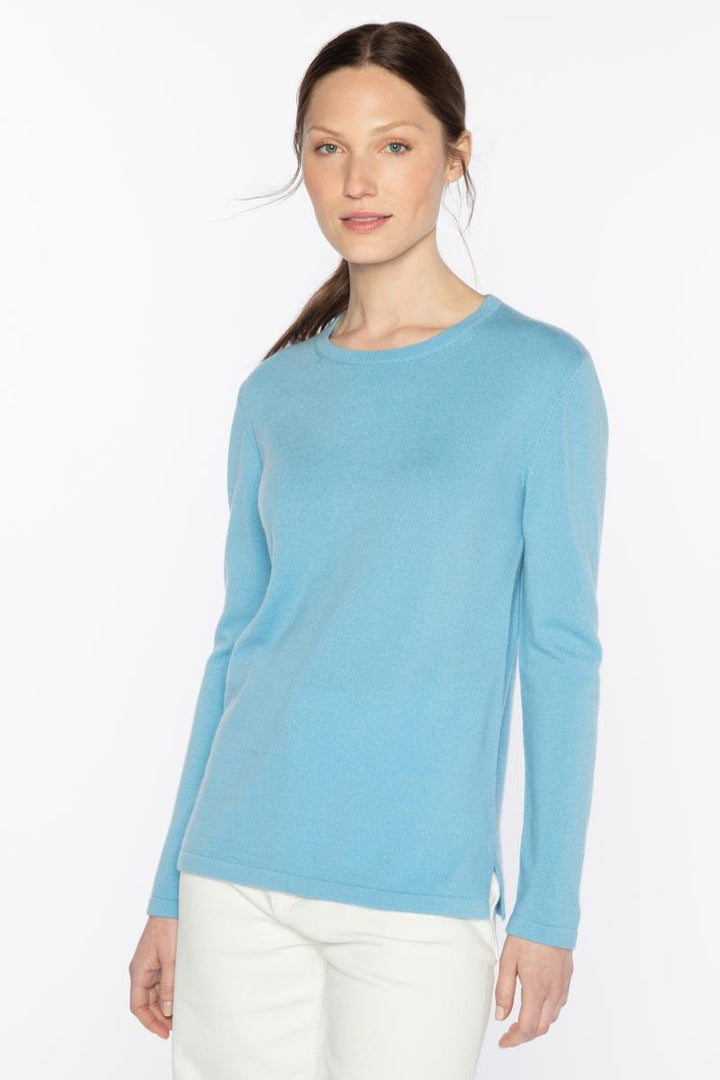 Kinross Long Sleeve Cashmere Crew