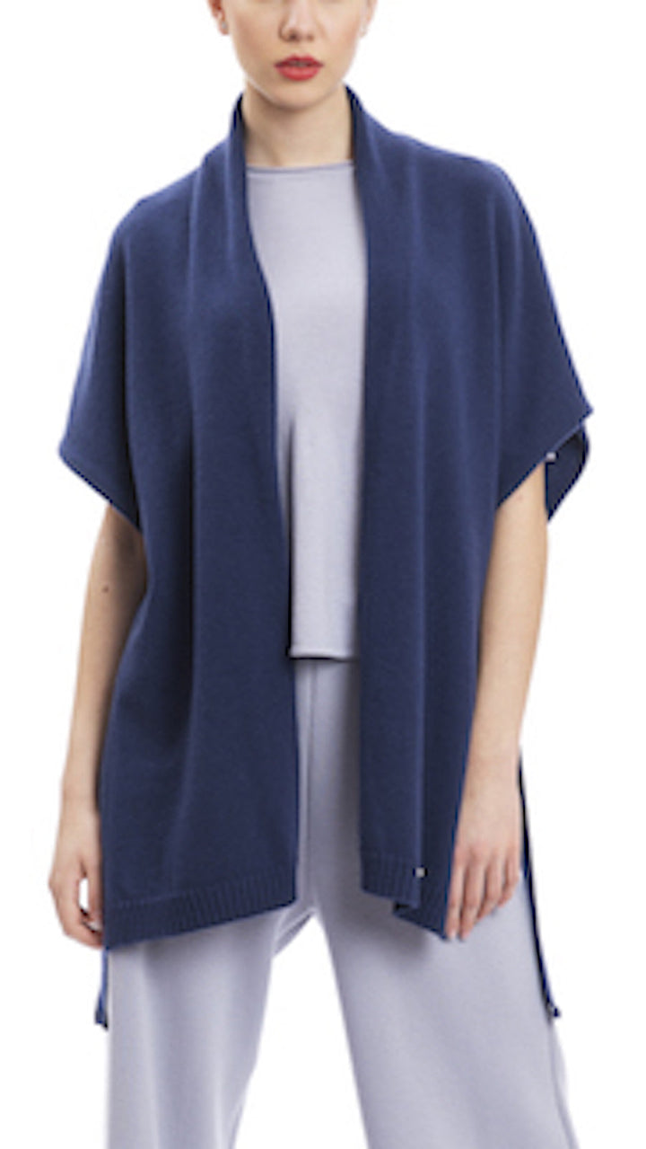 Malin Belted Cardigan - Thunder Navy